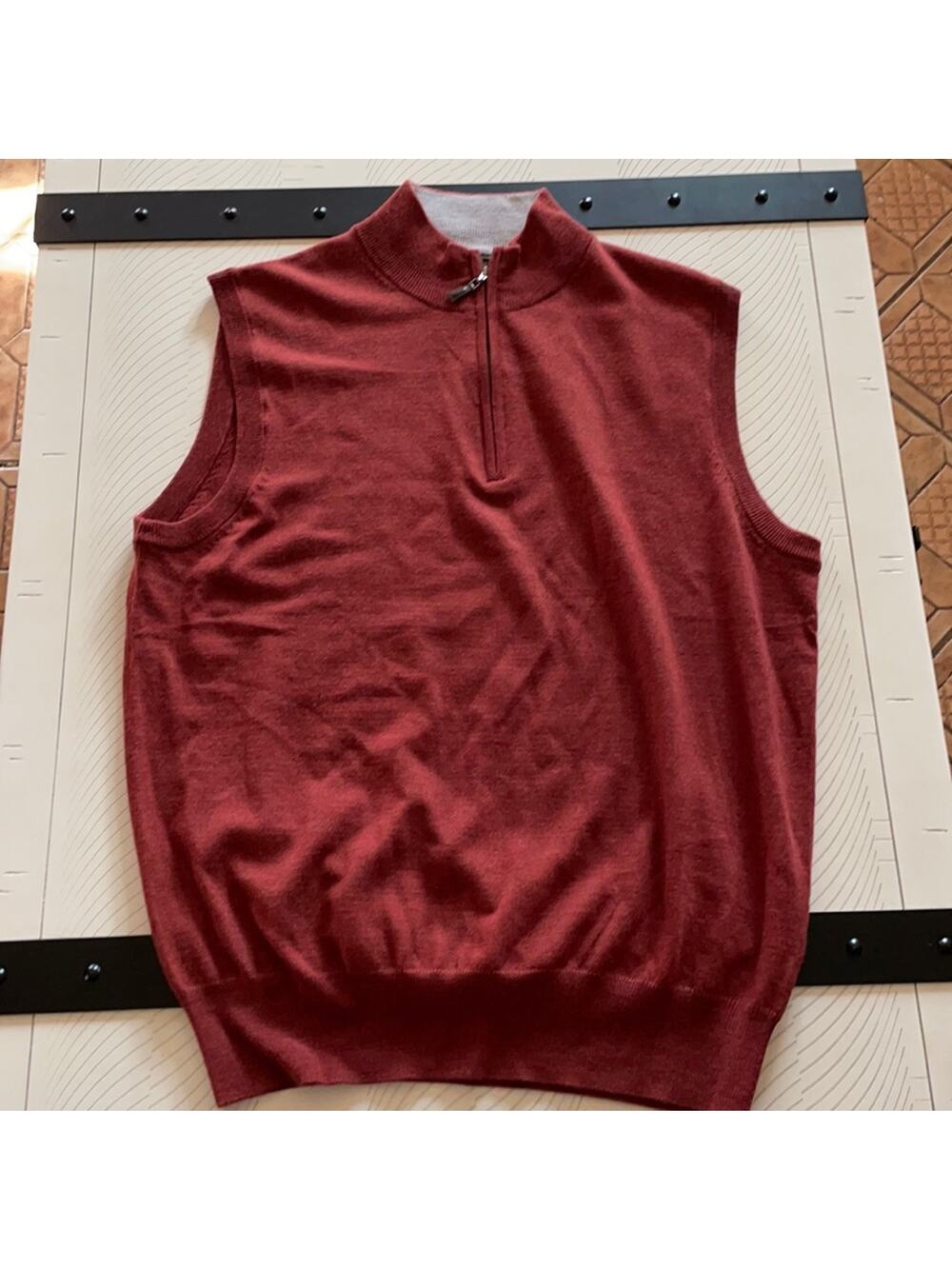 Reserve by Patrick James merino wool vest